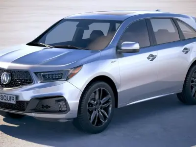 Acura MDX A-Spec 2019 3D model