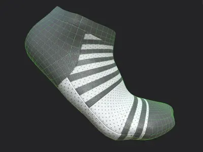Socks  M08 Low-poly 3D model