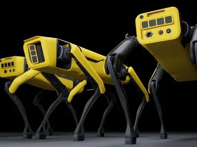 Robot Dog Free 3D model