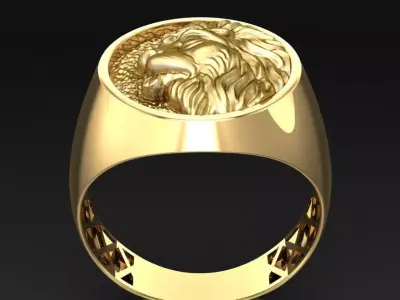 Luxury Men Rings Designs 6MR023 3D print model