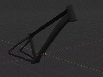 dirt jumper frame 3D model