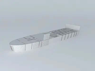 Graf Zeppelin Gondola Free 3D model