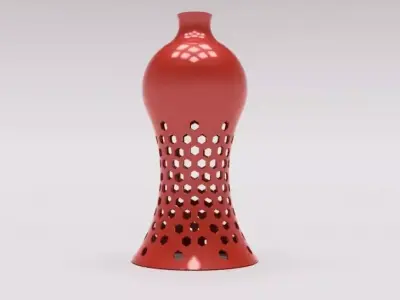 SKIRT VASE 3D model