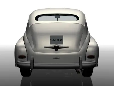 GAZ-M20 Pobeda 3D model