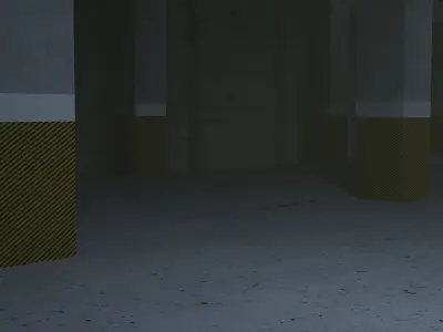 Parking Lot 3D model