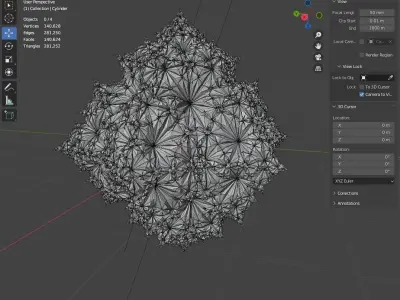 religion kaleidoscope decorative accessories 3D model