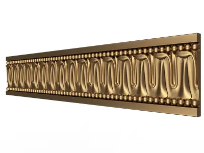 Ornament Element Molding 032 Low-poly 3D model