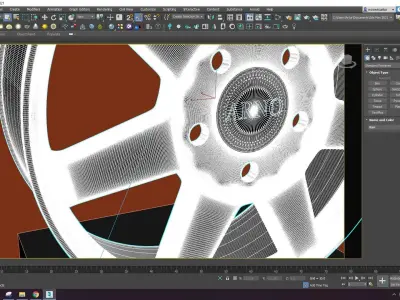 Rim 7spoke Free 3D model