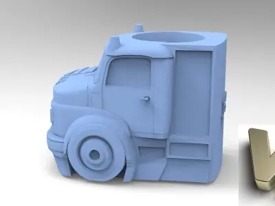 Truck Matte for 3d printing 3D model