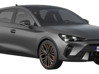 Cupra Leon 2025 3D model