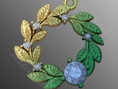 Pendant  ri40 3D print model