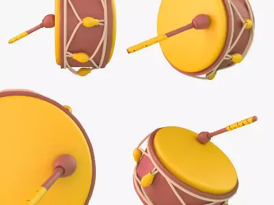 Ramadan Drum 3D model
