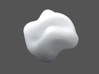 Abstract Shape v16 003 Low-poly 3D model