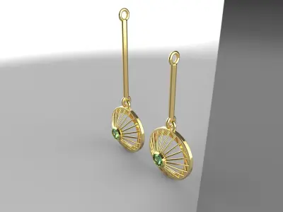 earring 3D print model