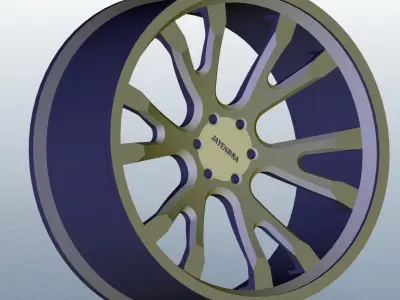 Heavy duty Rim 3D model