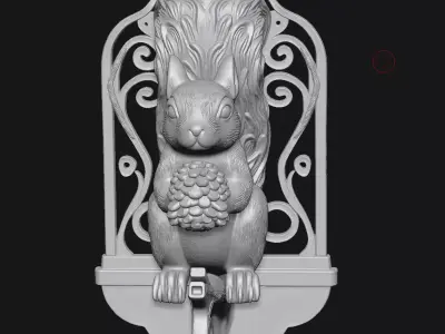 Squirrel 3D print model