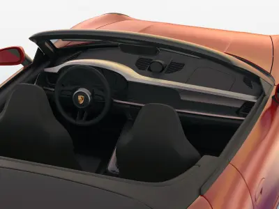 Porsche 911 GT3 992 3D Model 3D model