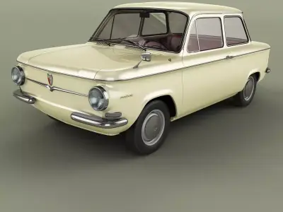 NSU Prinz 3D model
