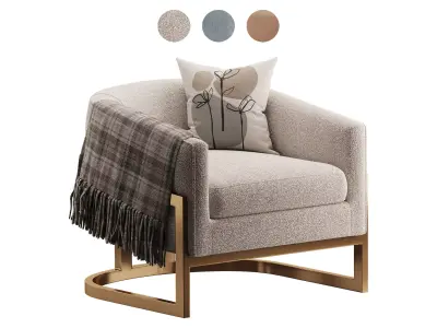 Neve Accent Chair 3D model