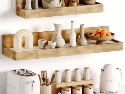 kitchen accessories 011 3D model