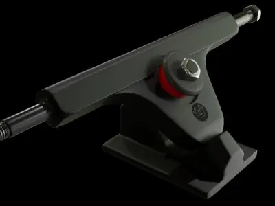 Longboard truck Free 3D model