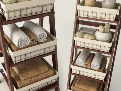 Decor for bathrooms 3D model