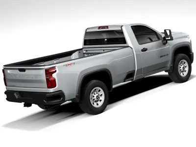 Chevrolet Silverado 3500HD 2022 3D model