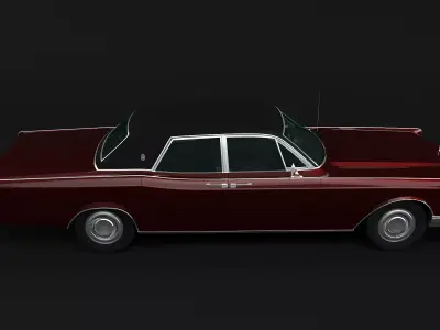 Lincoln Continental 1966 3D model