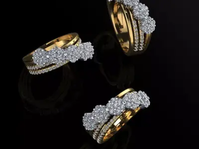 Women Ring 33 3D print model