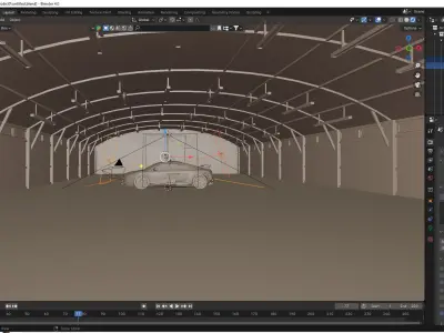 3d Audi R8 car model  Low-poly 3D model