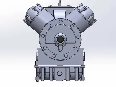 Thermo King Compressor X430 - High-Detail 3D model