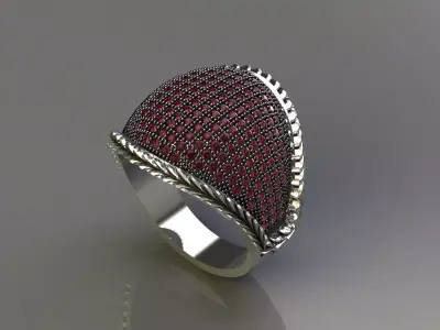 NEO MAN RING MODEL38 3D print model