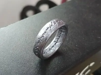 One Ring- Lord of the Rings 3D print model