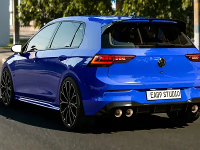 2025 Volkswagen Golf R 3D model
