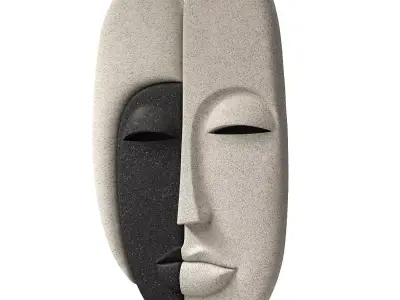 Decorative panel face 1 3D model