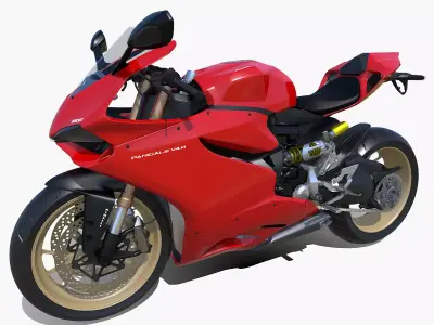 Motorcycle Ducati 3D model