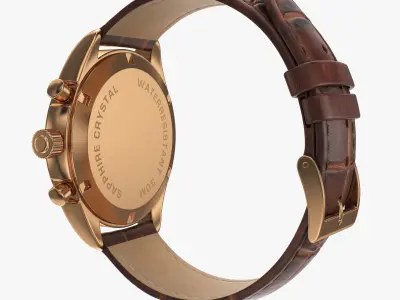 Classic Watch 4 3D model