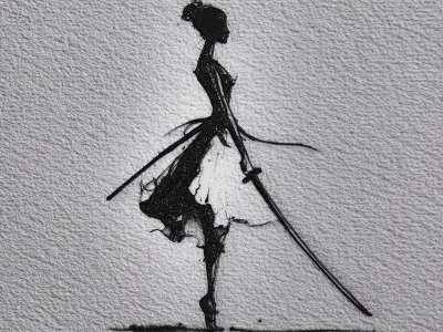 Ballet Ticket 3D model