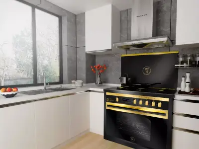 Kitchen 3D model free Free 3D model