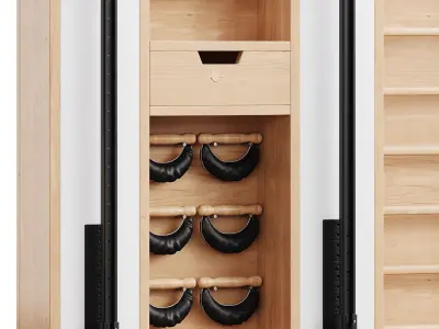 Gym equipment 02 3D model