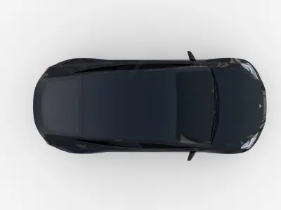 Tesla Model Y Black 3D model