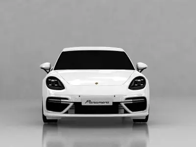 Porsche Panamera Model 2020 3D model