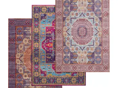 Rug Set 1710 3D model