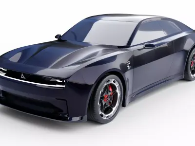 Dodge Charger Daytona SRT - EV 2024 3D model