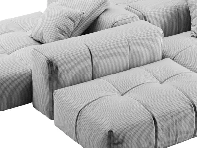 Pixel Sofa by Saba 3D model