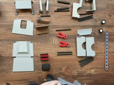 PICKUP SNAP MODEL MAXWELLS MODULAR MACHINES 3D print model