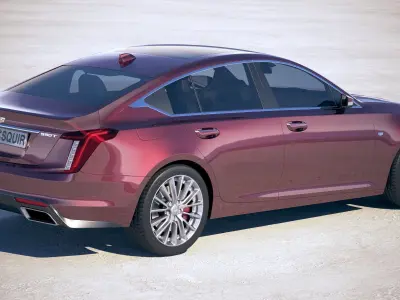 Cadillac CT5 550T CG 2020 3D model