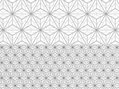 3D panels GIACOTTI TRIO low poly 3d model Low-poly 3D model