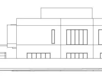 Luxury House Concept 3D model