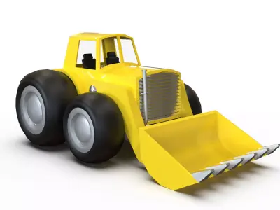 Track Low Poly  3D model